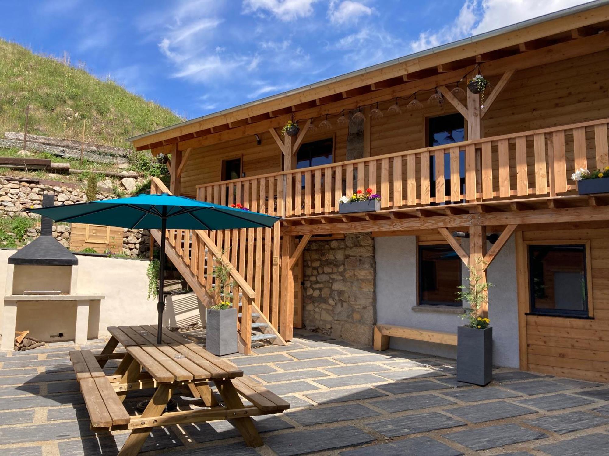 Maison Canelle Le Clos Des Ours Matemale Eksteriør billede
